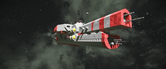 Blueprint The type 38-a Athens class crusier Space Engineers mod