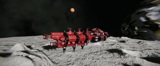 Blueprint Helex Class ship Mk.ll Space Engineers mod