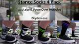 4K Stance Socks 4 Pack Mod Thumbnail