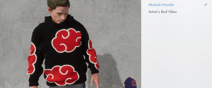 Other Akatsuki Hoodie Skater XL mod