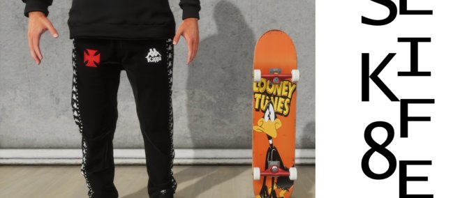 Other CRVG _Sweatpants_Sk8life Skater XL mod