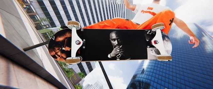 Other TuPac Album Deck Skater XL mod