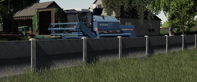 Objekte Beton-Zäune Landwirtschafts Simulator mod