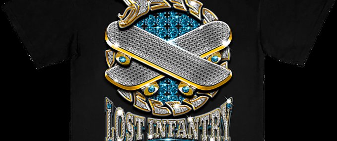 Gear Lost Intricacy x Marino Infantry T- Shirt Skater XL mod
