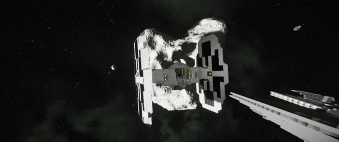 Blueprint First order tie fighter Space Engineers mod