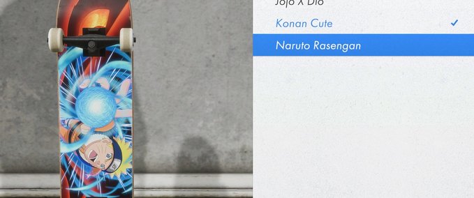 Other Naruto Rasengan Skater XL mod