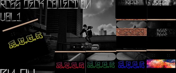 Other R.C.G.S Deck Colllection Vol 1 Skater XL mod