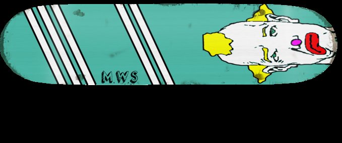 Other M.W.S Clown Deck Skater XL mod
