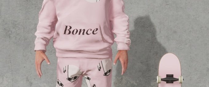 Other Bonce Merch Pack Skater XL mod
