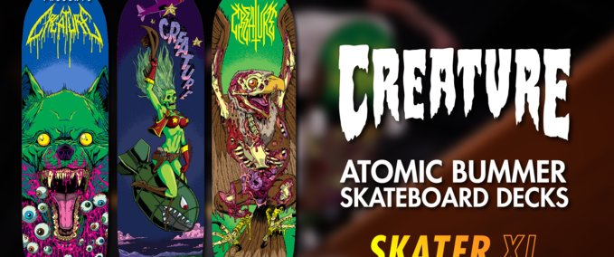 Gear Creature - Atomic Bummer Series [Urban_Fox] Skater XL mod