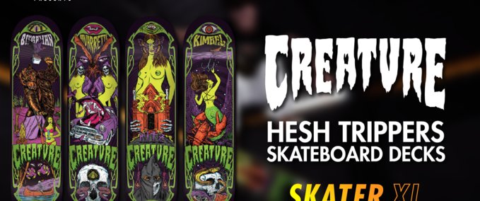 Gear Creature - Hesh Trippers Series [Urban_Fox] Skater XL mod