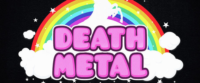 Gear Death Metal Tee Skater XL mod