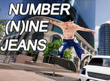Number (N)ine FW04 Give Peace A Chance Jeans Mod Thumbnail