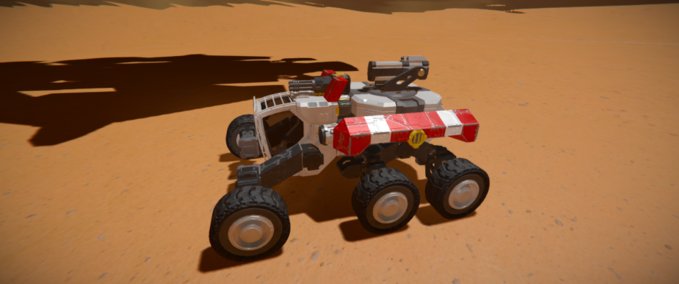 Blueprint Lunar Scout mk.4 Space Engineers mod