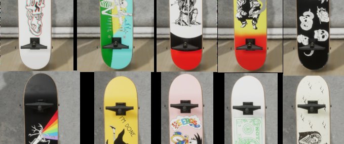 Other 10 BeeBoSloth Designer Boards Skater XL mod