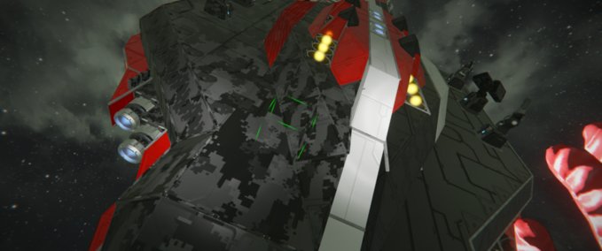 Blueprint Rogue Heavy Assault Corvette Balor Space Engineers mod