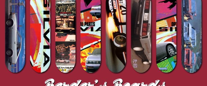 Gear Berder's Retro Racecar Decks Skater XL mod