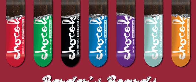 Gear Chocolate Bar Board Skater XL mod