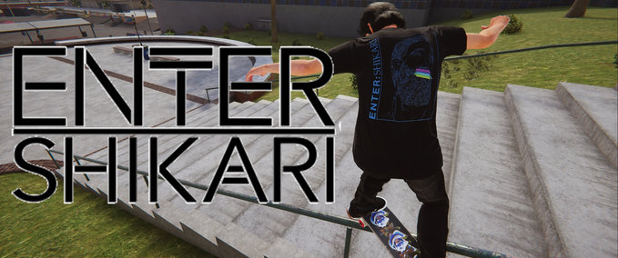 Short Sleeve T-Shirt Enter Shikari T-Shirt Skater XL mod