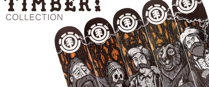 Gear Element x Timber - Thriftwood Collection Skater XL mod