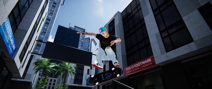 Uncategorized M.W.S Blue Fire Skater XL mod