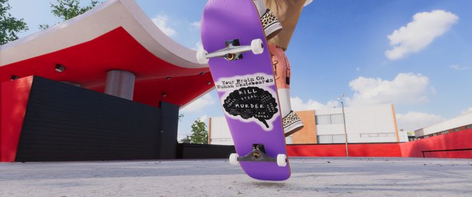 Fakeskate Brand Human Skateboards This Is Your Brain Decks Skater XL mod