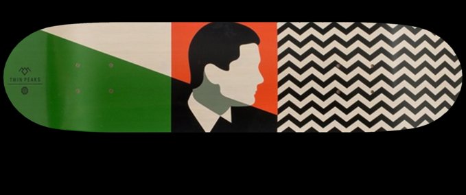 Other Habitat X Twin Peaks Agent Coop Skater XL mod