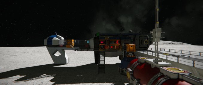 Blueprint Sirius Executives-Chandelier Outpost Space Engineers mod