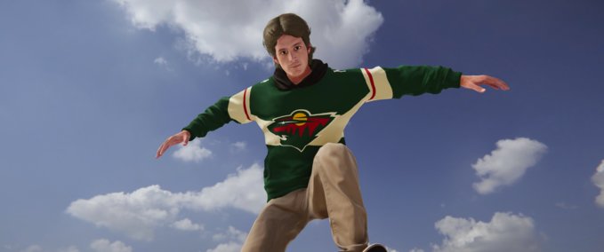 Other Minnesota Wild Home Jersey Skater XL mod