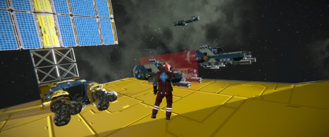 Blueprint Fighter test Space Engineers mod