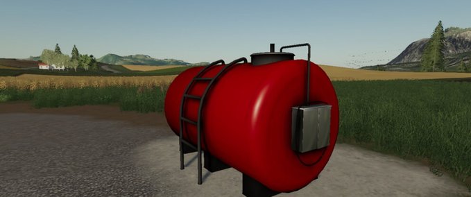 Gebäude Platzierbarer Kraftstofftank Landwirtschafts Simulator mod