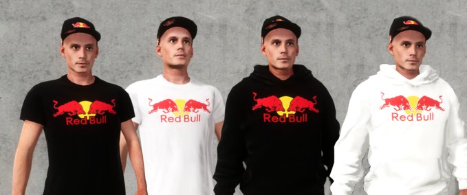 Gear Red Bull Shirts & Hoodies Skater XL mod