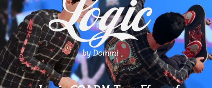 Real Brand Logic Bobby Boy Custom Quilted Flannel Jacket Skater XL mod