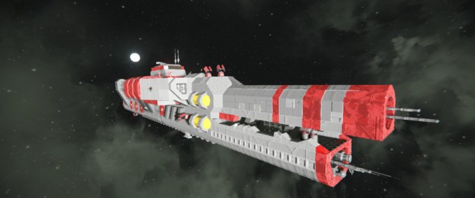 Blueprint The type **** Athens class crusier Space Engineers mod