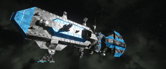 Blueprint Whisky-Class Corvette Space Engineers mod