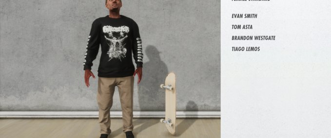 Other Gate Creeper Tee Combo Skater XL mod