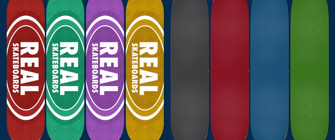 Sonstiges REAL Skateboards - Decks & Grip Skater XL mod