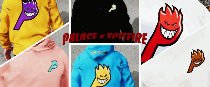 Gear Palace x Spitfire Hoodies Skater XL mod
