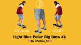 4K Light Polar Skate Co. Big Boy Shorts V2 Mod Thumbnail