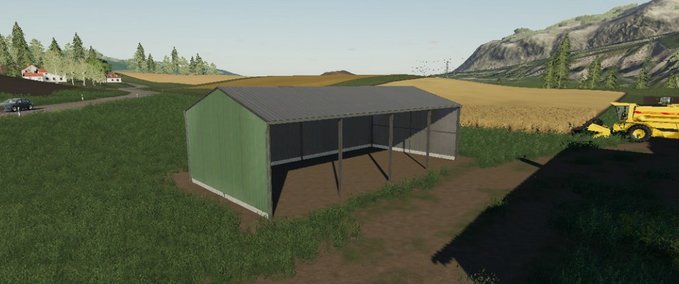 Gebäude Offener Schuppen Landwirtschafts Simulator mod