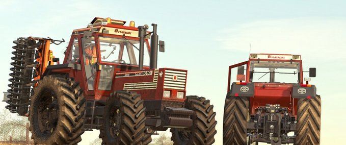 Traktoren Fiatagri 180 Landwirtschafts Simulator mod