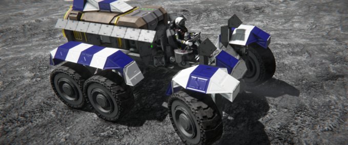 Rover Koleop'Terre ATV-OR2T 'Mulet' Space Engineers mod