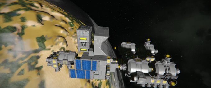 Blueprint Fuel ship mk2 Space Engineers mod