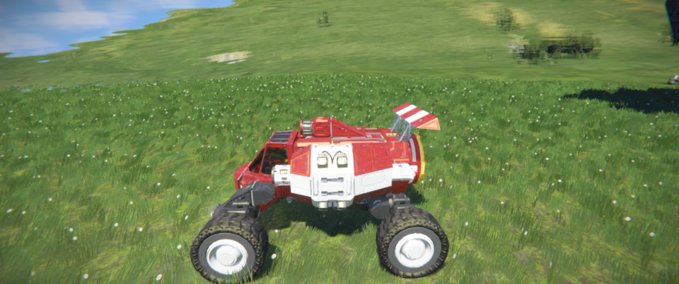 Blueprint S.A.W Hydro scout rover Space Engineers mod