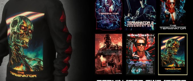 Sonstiges Terminator Male Sweater Pack Skater XL mod