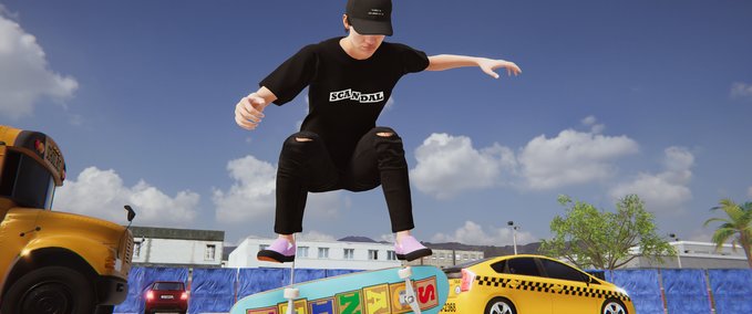 Fakeskate Brand Scandal Logo Tees Pack (Women's) Skater XL mod