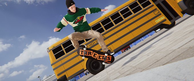 Gear Scandal Threems Logo Decks Skater XL mod