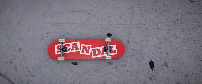 Gear Scandal Logo Dipped Board Series Skater XL mod