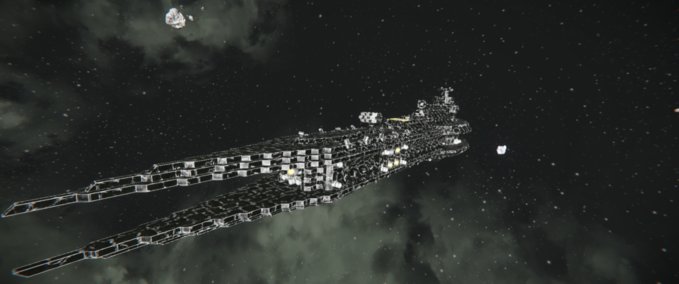 Blueprint Admiral class Dreadnought, The Goliath Space Engineers mod