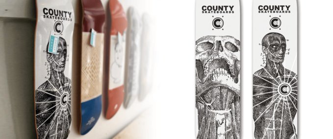 Gear County_Skateboards Original Deck Series Skater XL mod